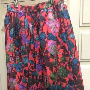 Jcrew Collection floral skirt